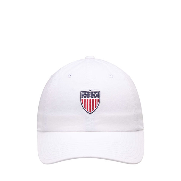 TEAM USA ADULT WHITE SHIELD HAT