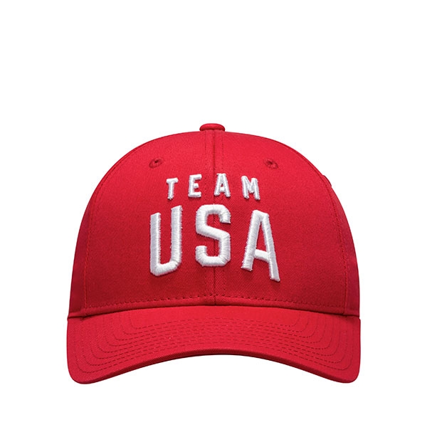 TEAM USA YOUTH RED SHIELD HAT